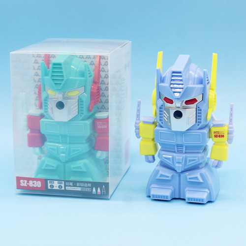 New pencil sharpener for primary school students, cartoon-shaped hand-operated automatic lead feeder pencil sharpener, creative and cute prize pencil sharpener