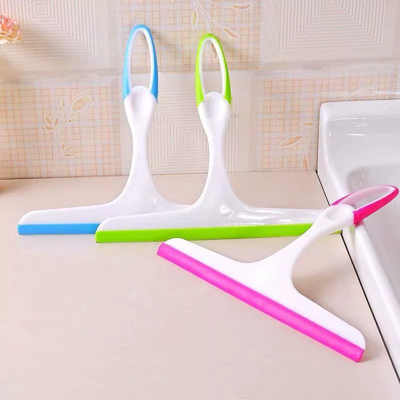 Glass hygienic plastic non-slip handle