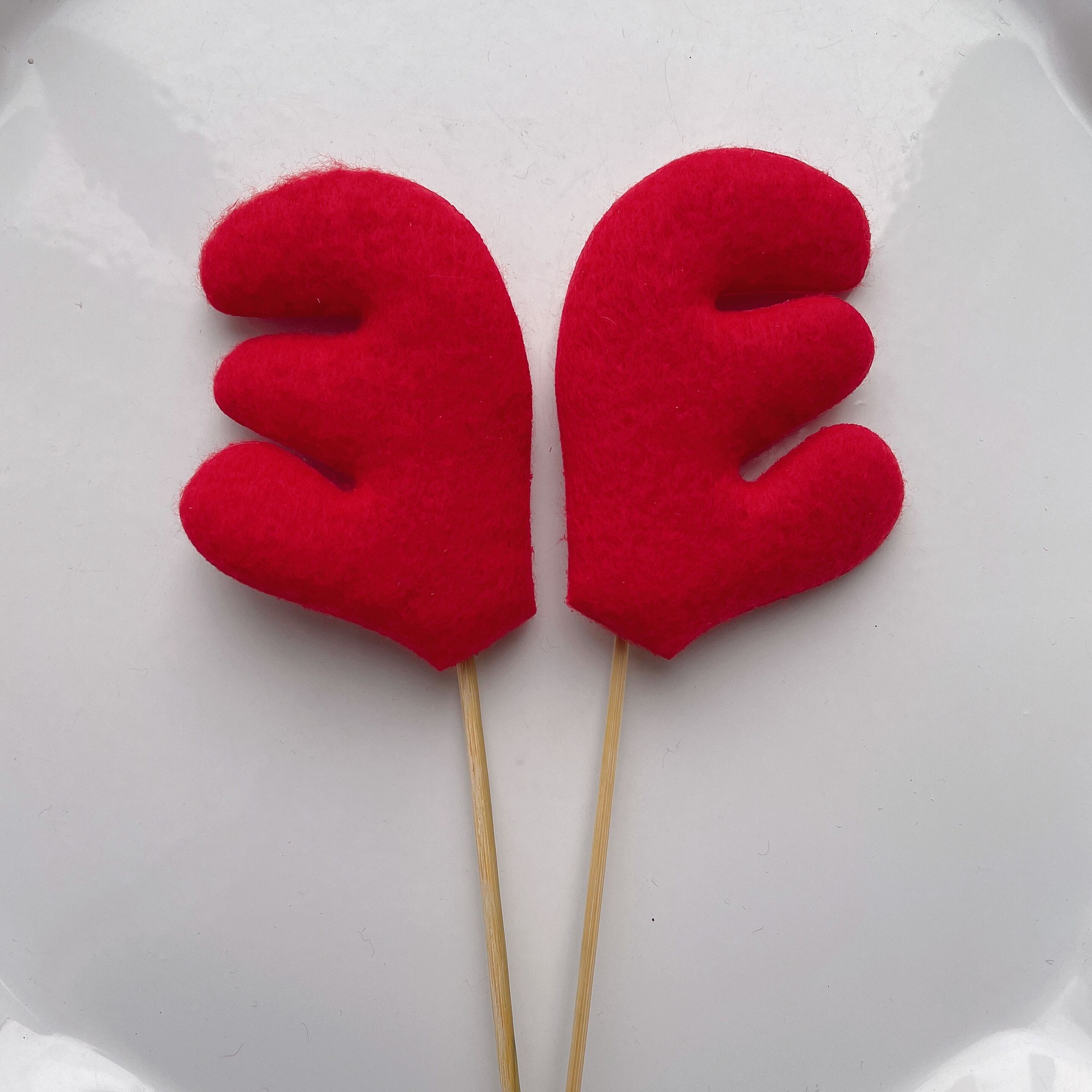 크리스마스 뿔 [B] 한 쌍