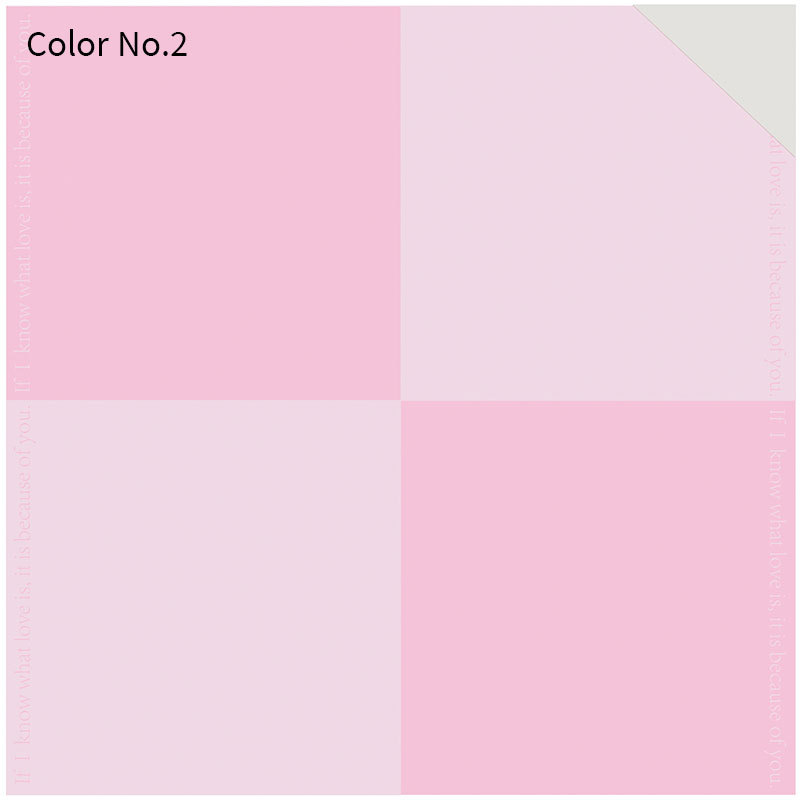 Floral fiesta fábrica mayorista engrosado flor flor florista paquete de papel de embalaje impermeable de regalos de dos colores