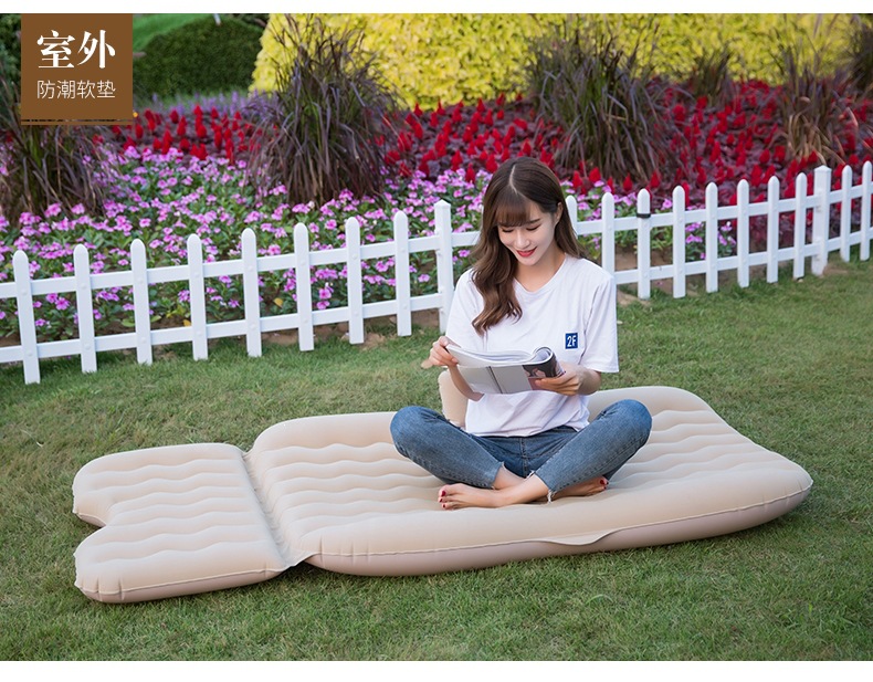 Jaguar XFL car inflatable mattress, rear seat sleeping pad, in-car sleeping bed for travel, air mattress