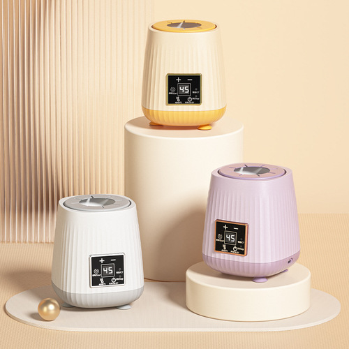 Smart Constant Temperature Baby Bottle Warmer Electric Infant Milk Warmer 45° Baby Formula Heater Insulated 2-in-1 Milk Warmer