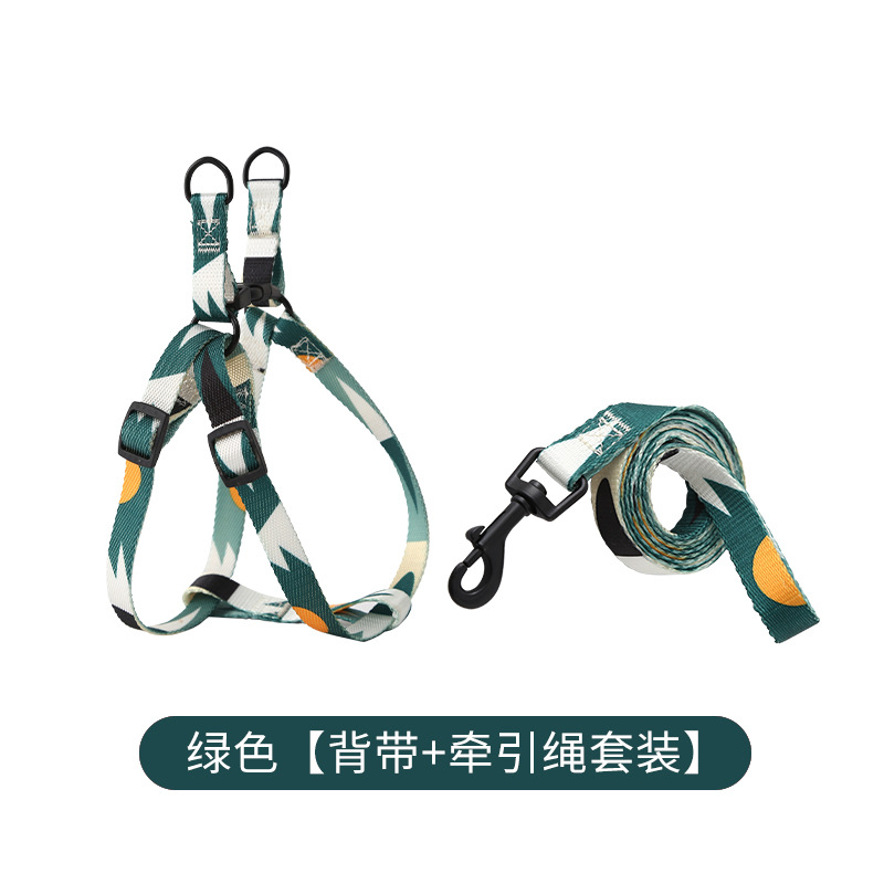 Correa para el pecho, correa de perforación a prueba de explosiones, cuerda para pasear al perro, Teddy Corgi Golden Retriever, productos para mascotas para perros pequeños y medianos al por mayor