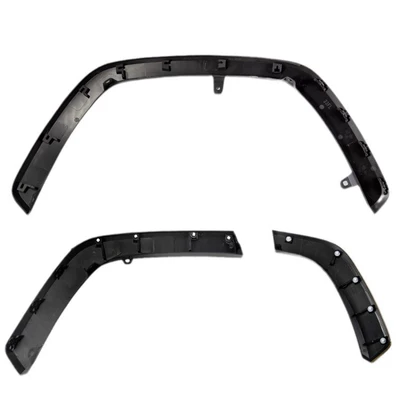 Wheel eyebrow: and rear wheel eyebrows rav4