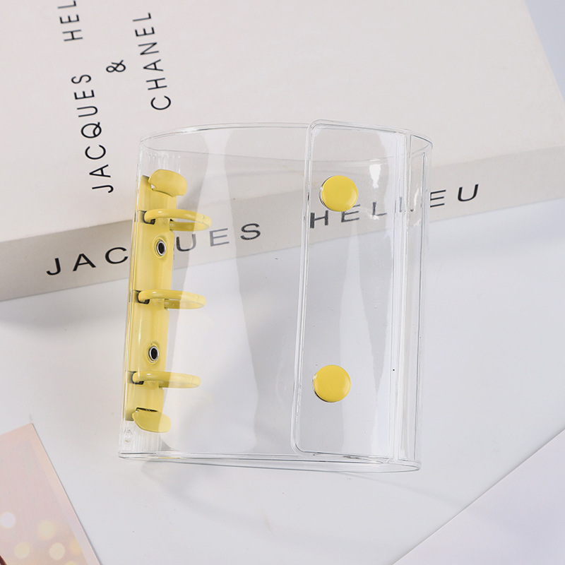 Explosiones transfronterizas a8m5 color transparente libro de cuadros de pvc libro de cuadros de fotos pegatinas de álbumes de fotos almacenar tarjetas