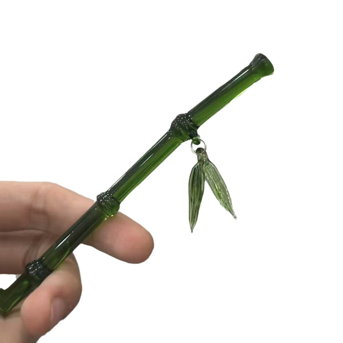 Yu Shuxin, el mismo clip de cabello de bambú verde, nuevo estilo chino, sensación fría, joyas de cabello de estilo antiguo