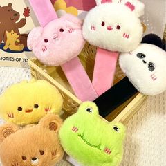 New cartoon animal panda papa ring plush toy children's fun clap clap ring wedding gift wristband stall