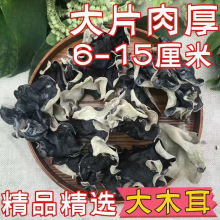 特级头茬白背毛木耳优质脆木耳无根大片散装干货1斤装非东北黑木