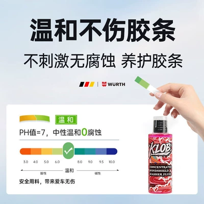 Glass Cleaner Concentrate Removes Oil Film: Glass agent