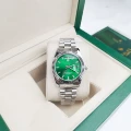 Dual Calendar - Silver Green