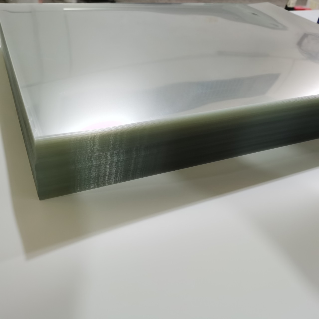 源头厂家供应贴窗用APET塑料片模切用电子材料绝缘片材防静电