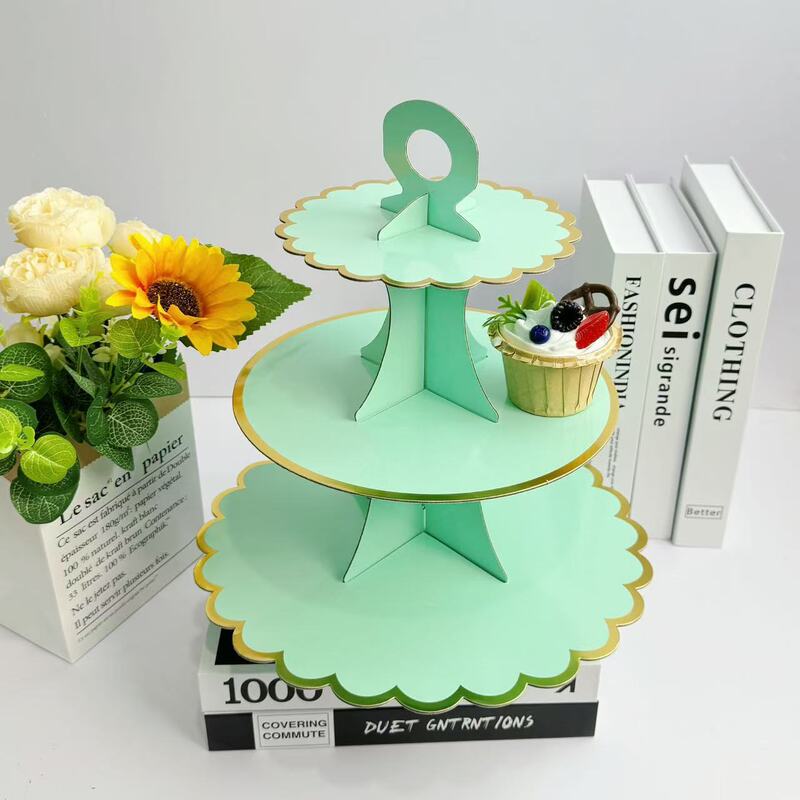 Paper Plate Disposable Picnic Plate Children's Party Dress-up Birthday Cake Paper Plate Dessert Table Layout Tableware Paper Plate Disposable Picnic Plate Children's Party Dress-up Birthday Cake Paper Plate Dessert Table Layout Tableware
