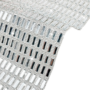 Rhinestone Sticker 5x 15 Glass Sticker Diamond Sticker for Clothing Bags and Bags diy Diamond Sticker Crystal Glass Diamond Sticker