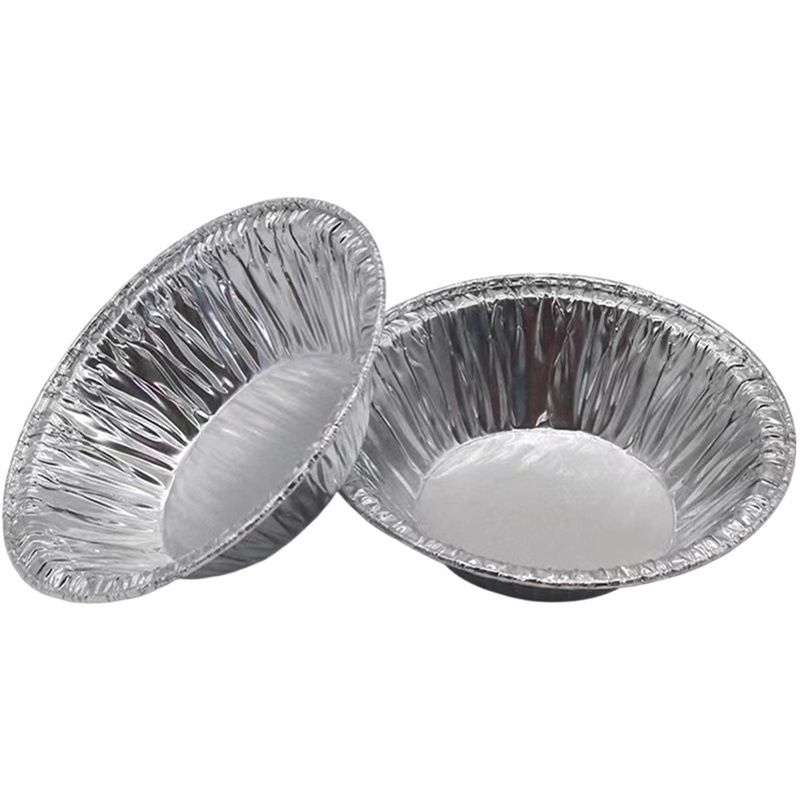 Disposable baking egg tart cup aluminum foil egg tart holder tin paper cup oven special baking tin paper holder cake cup manufacturers
