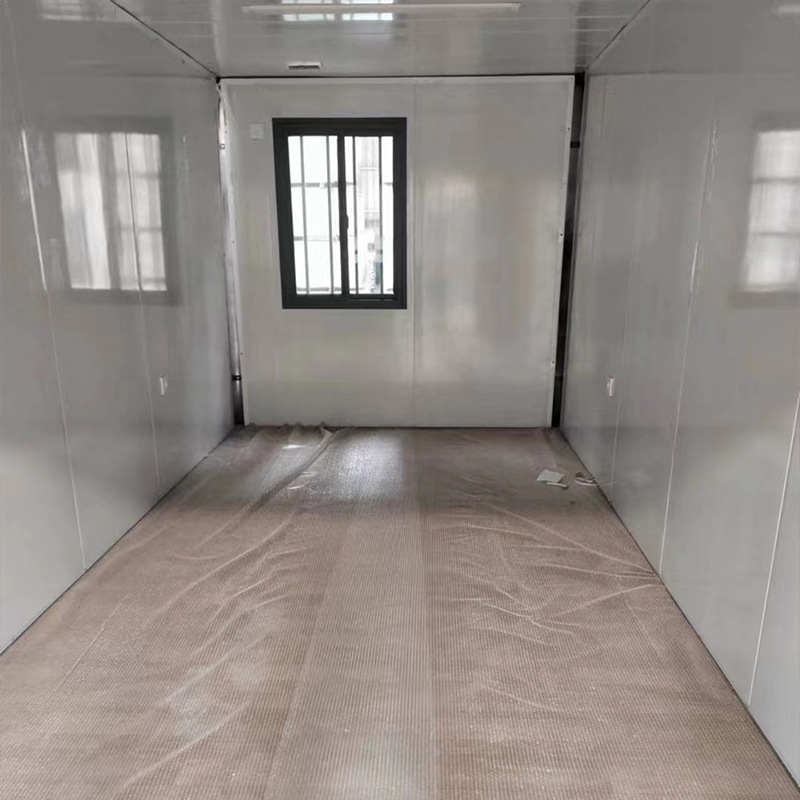 Fabricante de Suzhou caja de embalaje plegable casa de tablero móvil contenedor sitio de construcción vivienda casa de caja integrada