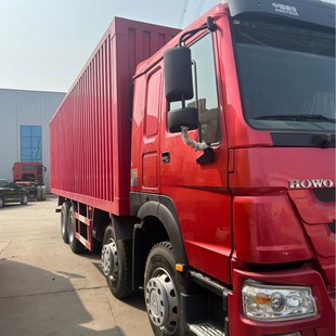 Cross-Border Export Howo Euro Iii Emission Box Truck New Car Box Length Can Be Made from 4.2m to 12m Optional Colors