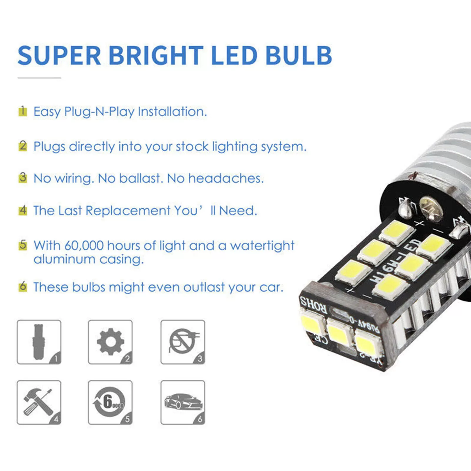 1156 1157 2835 15SMD направленный свет, высокомощный LED автомобильный фонарь, декодирование