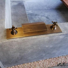 溫泉泡池出水口大水流溫泉泡池水龍頭出水嘴 水泥浴池澡堂桑拿水