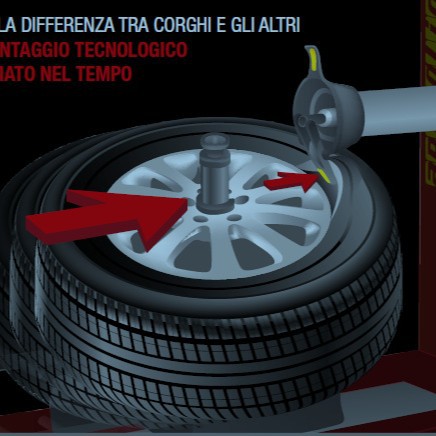 Italia CORGHI master máquina de desmontaje de neumáticos, Master JOLLY (Edición estándar)