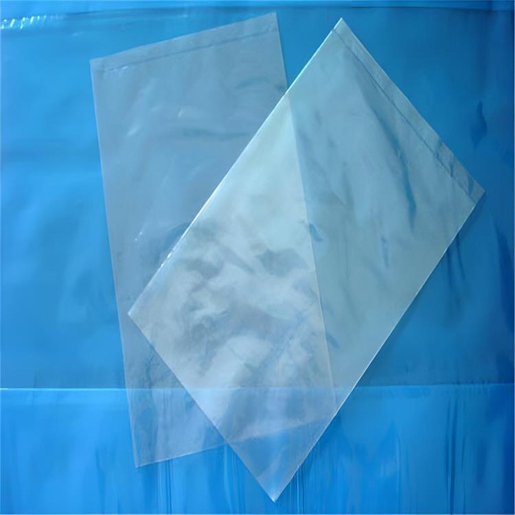 销售PE透明印刷包装袋 加厚彩色平口袋 电子产品包装格子袋