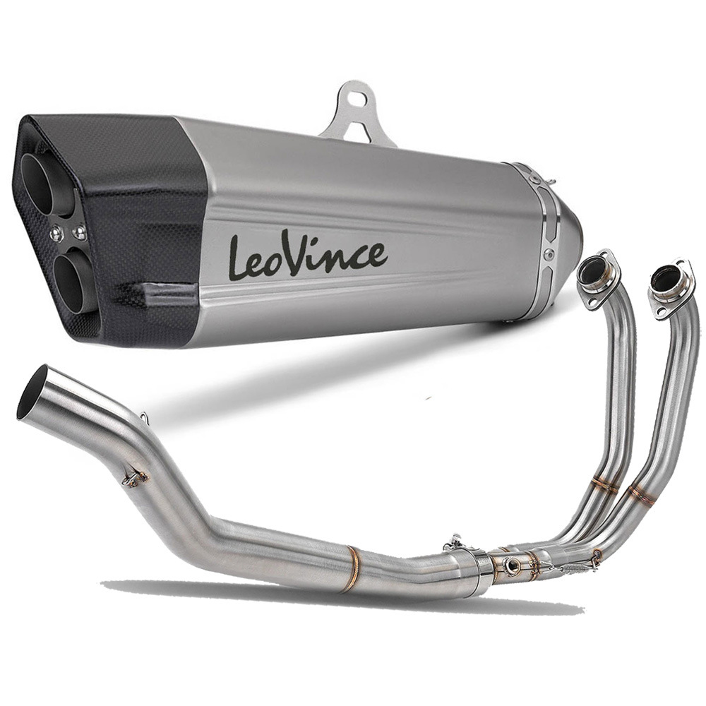 Motorcycle Modified Exhaust Pipe Front Section Connecting Pipe Middle Section Elbow Tail Section Exhaust Pipe Aprilia Rs457