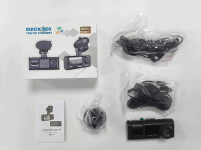 Front, Interior, and Rear of – Driving recorder - 309-front-inside-and-rear-wifi