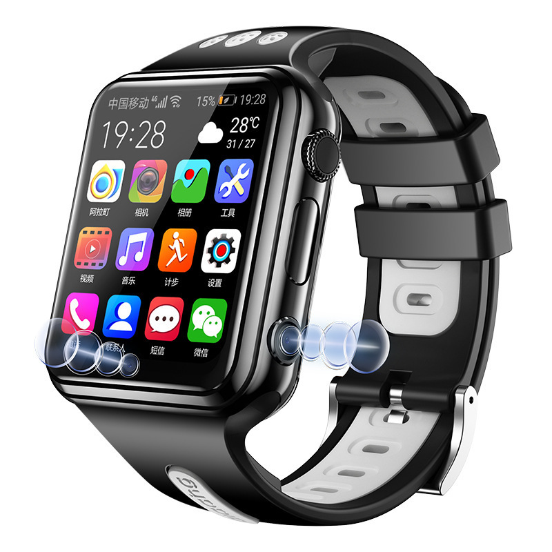 Transfronterizo W5 pro reloj inteligente para niños WiFi Android deportes video llamada clase reloj teléfono deshabilitado