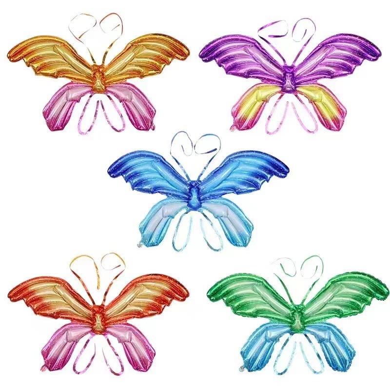 화려한 나비 날개