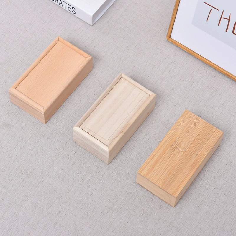 Деревянный ящик с крышкой, ящик для хранения бука, бамбуковый ящик для благовоний, деревянный ящик для хранения, Подарочная коробка, ящик из цельного дерева