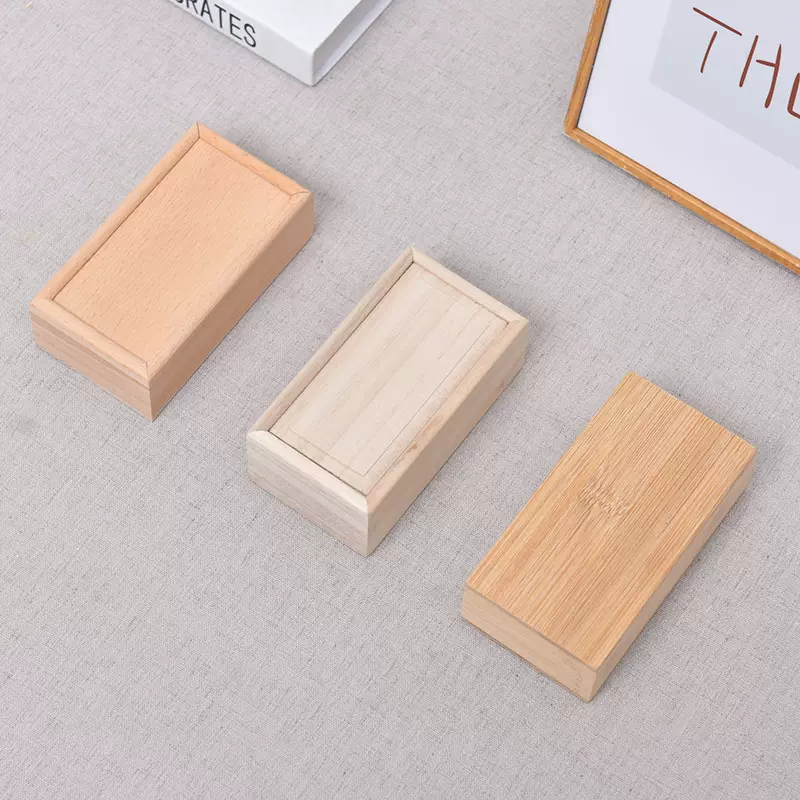 天地盖木盒榉木收纳盒竹木香盒木质收纳盒礼品包装盒实木盒子
