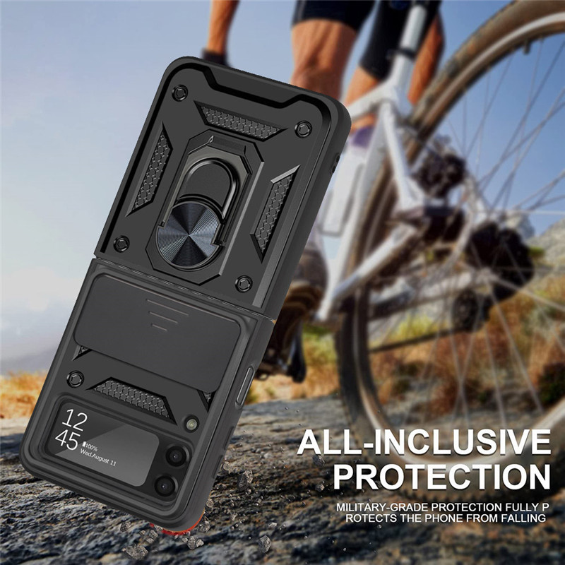 Shunjia Push Window Case Is Suitable For Samsung ZFlip7/ 40% Off Foldable Screen Phone Z Flip5/43 Full-cover Anti-drop_voghion.com