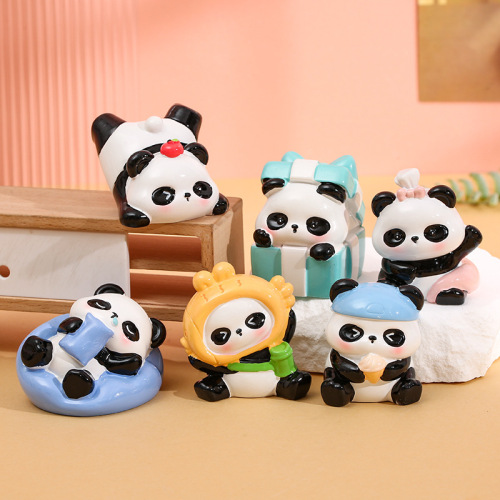 Trendy Hua Zai Happy Theater Blind Box Figure Cartoon Children's Gift Cute Handmade Office Home Decoration Ornament