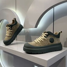 秋冬新款时尚百搭男鞋欧洲站减震潮男鞋厚底加绒鞋保暖休闲鞋