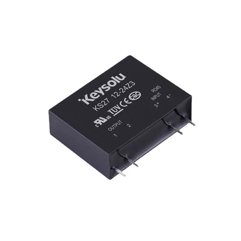 Твердотельный реле KS27 AC SSR печатная платформа в корпусе для монтажа на плату с выходом AC, прямой модуль в одну колонку, вставляемый