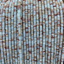 跨境饰品2*4优化绿松石帝皇石蛇皮算盘珠隔片饰品手作diy手链配件