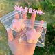 Small nose ga pinch music decompression toy bag hanging mud feel hamburger food play simulation blind box mini pendant pinch