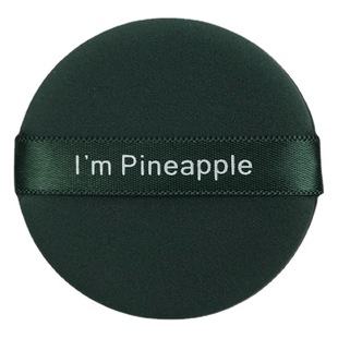 Factory wholesale pineapple pie air cushion puff egg yolk pie wet and dry dual-use water big puff makeup appliance factory