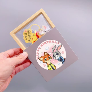 疯狂动物城2亚克力姓名牌钥匙扣定制卡通动漫小红书同款生日礼物