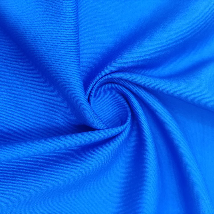 Fábrica al por mayor twill teñido sólido 190gsm ropa 100% algodón orgánico