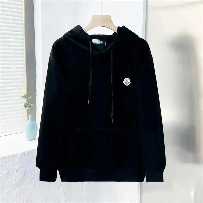 Cross-Border High-End Spring and Autumn Hooded Zip-Up Sweatshirt for Men and Women, American-Style Couple's Hooded Crewneck Zip-Up Jacket