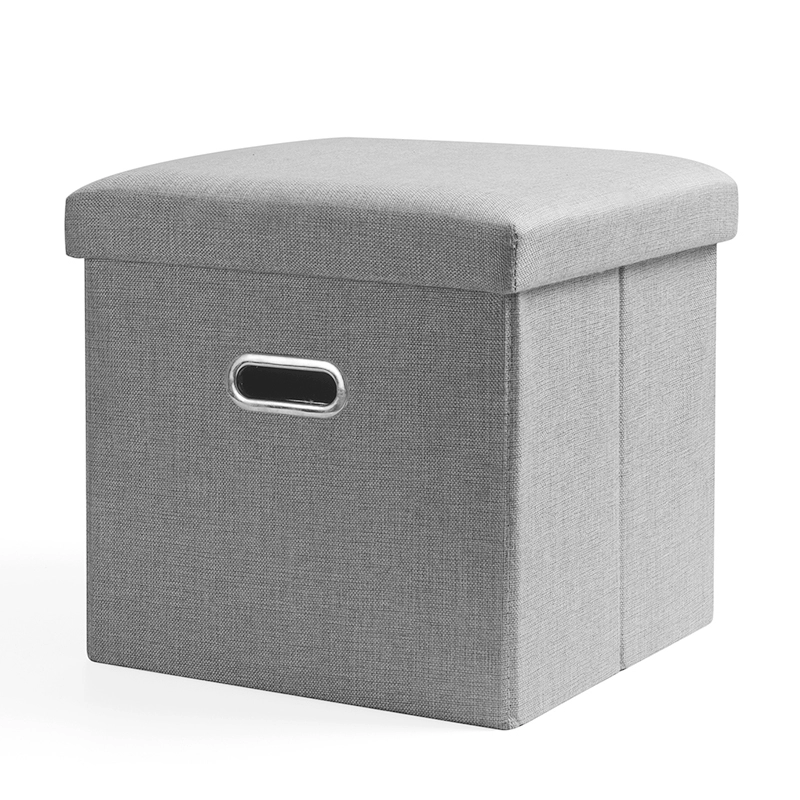 Universal storage system for home use, folding cloth with seat for adults, sofa, shoes, storage box