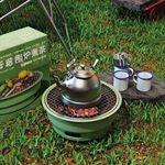 户外露营围炉煮茶先科网红烤火炉多功能中式烧烤架便携式批发代发