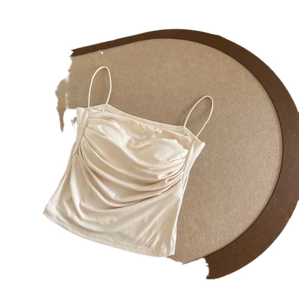 Топ-майка, комфортный летний, эффект подъёма, one size (подходит для 38–55 кг), несколько цветов