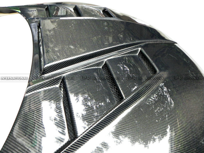 Suitable for Hyundai Veloster engine hood modification, VEN model carbon fiber engine cover