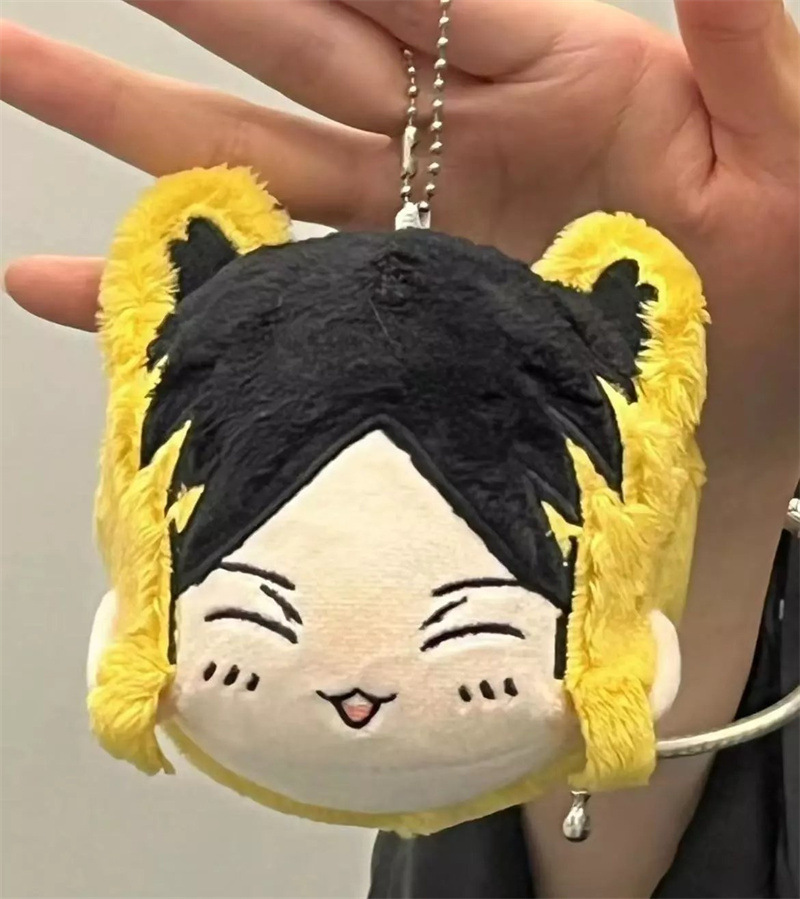 Voleibol, animación juvenil, juguetes de peluche periféricos, exhibición de cómics, muñecos colgantes, muñecos japoneses, bolas de masa de cabeza grande al por mayor