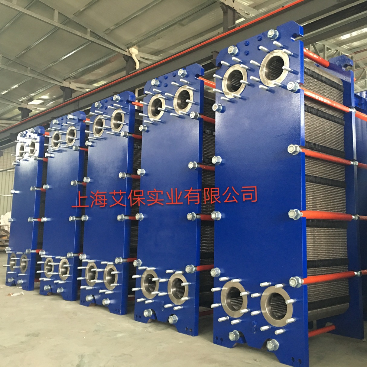 厂家供应船用机油降温板式换热器 0.6mm厚 SUS316可拆板式换热器