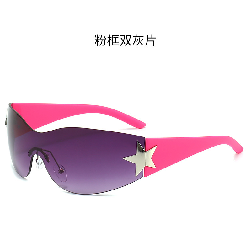 Marco Rosa doble Pieza gris