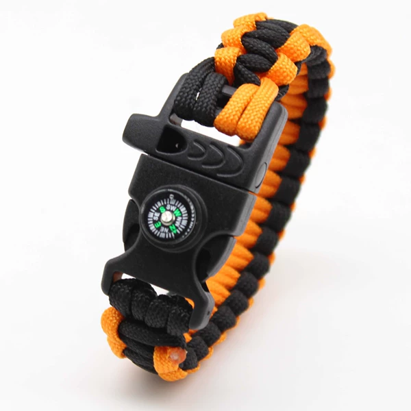 Orange and black