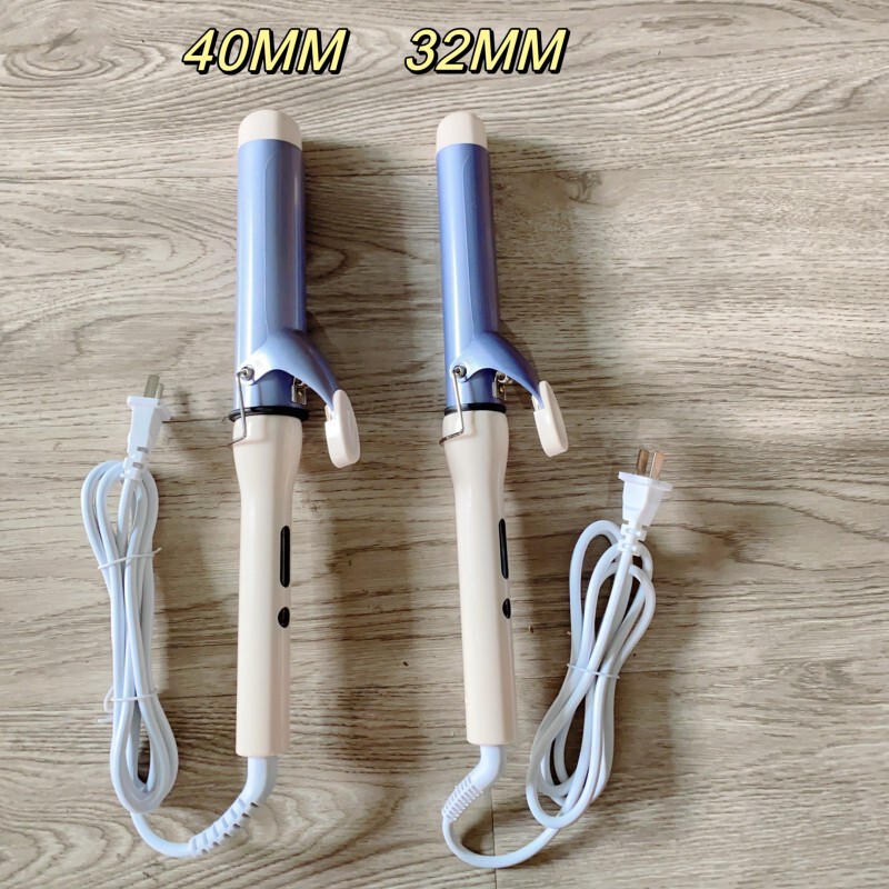 新型の大きいサイズの40mmの電動の大きいサイズの巻き波の髪の棒のマイナスイオンの家庭は髪を傷つけません。|undefined