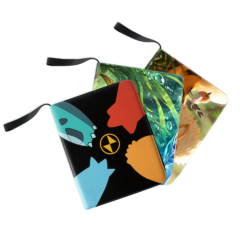 9 Libro de cartas de hojas sueltas de cuadrícula de Palacio Ultraman Game King Fire Shadow Bao Ke Meng Star Card Collection book